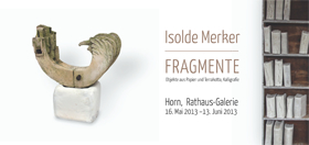 Isolde Merker - Einladungskarte